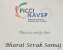 BSS MEMBERSHIP WITH FEDERATION OF INDIAN CHAMBERS OF COMMERCE AND INDUSTRY