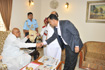 TAMIL NADU GOVERNOR DR. ROSAIAH DISCUSSING ABOUT BSS ACTIVITIES WITH HON. BSS CHAIRMAN DR.BS BALACHANDRAN AND Shri. SAG MOISON, DIRECTOR (Vocational Education & Skill Mission)