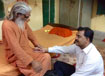 HON. FORMER CHAIRMAN OF BHARAT SEVAK SAMAJ SWAMI HARI NARAYAN ANAND DISCUSSING BSS ACTIVITIES WITH Shri. SAG MOISON, DIRECTOR (Vocational Education & Skill Mission)